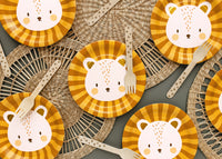 LION PLATES [SET OF 6]