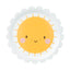 SUN PLATES [SET OF 6]