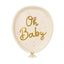 OH BABY BALLOON SHAPED PLATES [SET OF 6]