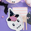 PINK SKULL SHAPED PLATES [SET OF 6]