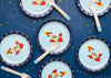 AIRPLANE ROUND PAPER PLATES [SET OF 6]