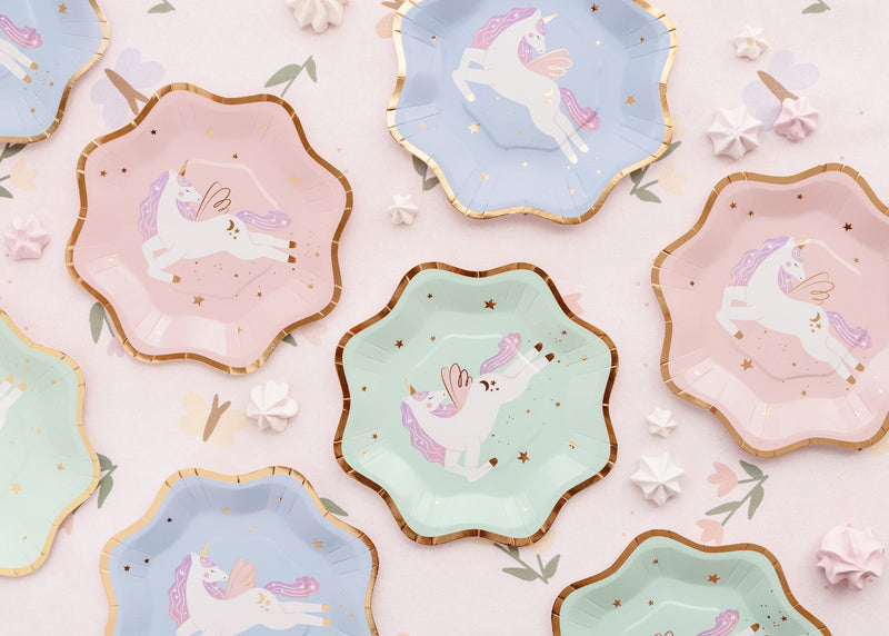 UNICORN PLATES [SET OF 6]