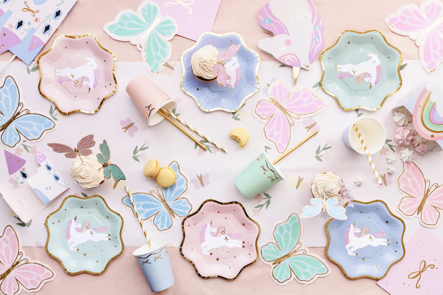 UNICORN PLATES [SET OF 6]