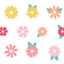 FLOWER DRINK TAGS