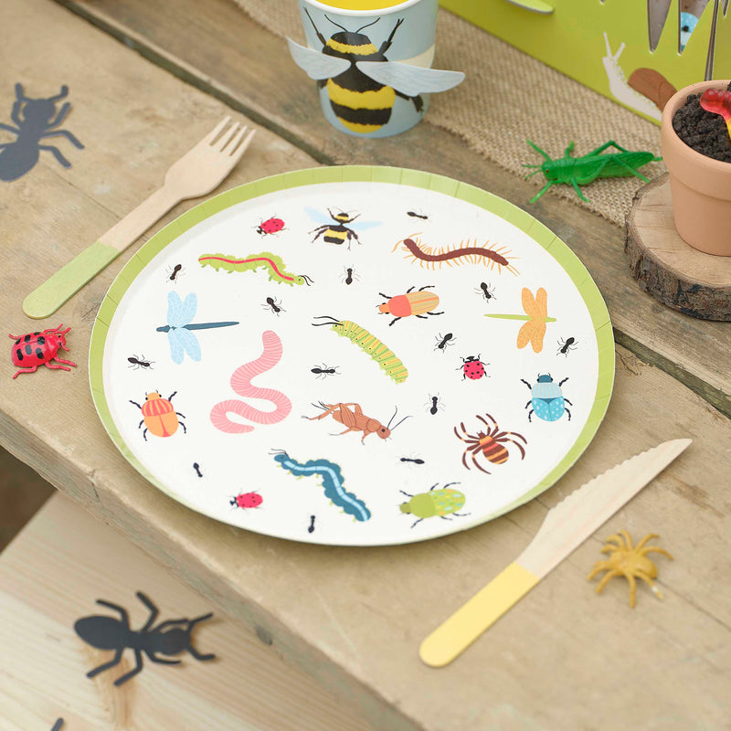 BUG PARTY PAPER PLATES