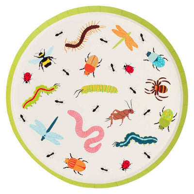 BUG PARTY PAPER PLATES
