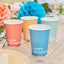 BRIGHT HAPPY BIRTHDAY PAPER CUPS [SET OF 8]