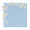 FLOWER EDGE FLORAL NAPKINS